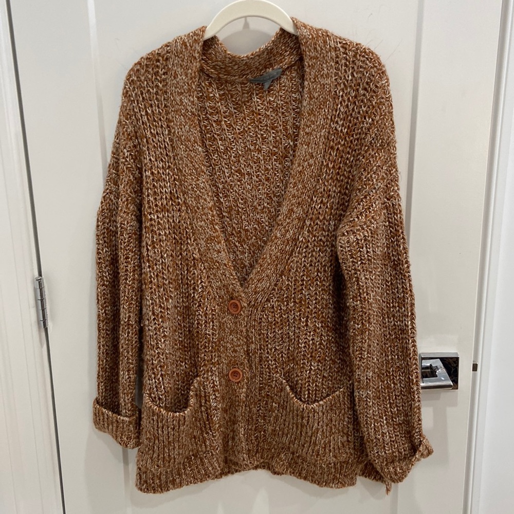 Oversized chunky thrifted cardigan